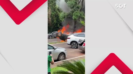 Médico oftalmologista morre carbonizado em grave acidente no norte do Paraná