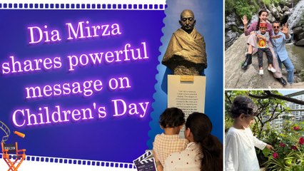 Dia Mirza shares cute moments with son Avyaan, raises an important question for parents