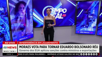 Alexandre de Moraes vota para tornar Eduardo Bolsonaro réu em julgamento no STF