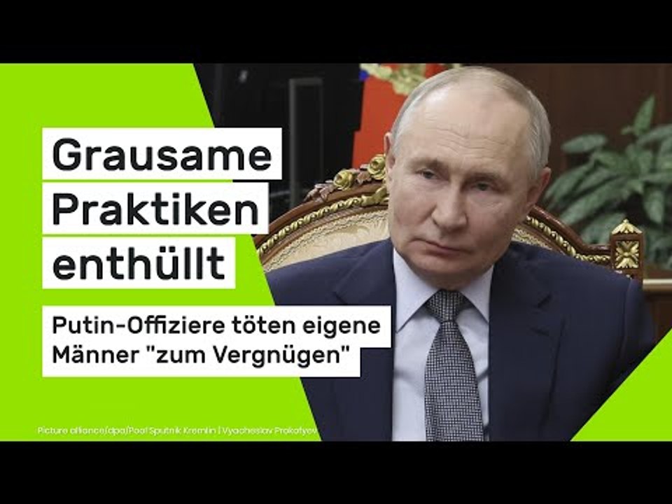 Ukraine-Krieg: Grausame Praktiken enthüllt - Putin-Offiziere töten eigene Männer 'zum Vergnügen'