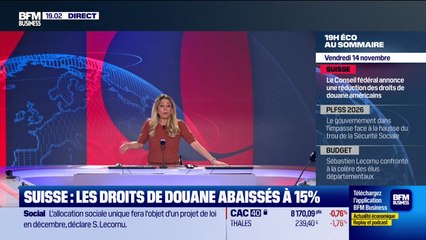 Le 19h Eco - Vendredi 14 novembre