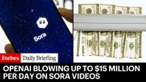 OpenAI Could Be Blowing As Much As $15 Million Per Day On Silly Sora Videos