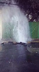 Fuga de agua potable