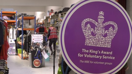 Herne Bay foodbank recognised with the King's Award for Volunteers