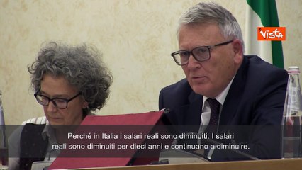 Schmit (ex Commissario Ue): "Il lavoro è peggiorato in Italia, i salari sono calati"