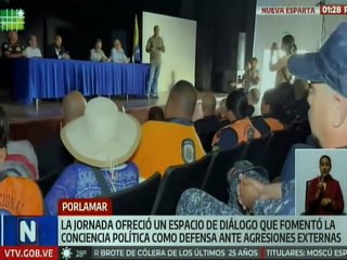 Nva. Esparta | Gran conferencia prioriza la formación ideológica contras las acciones Imperialistas