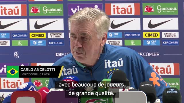 Brésil - Ancelotti : "Ce Sénégal peut être une des surprises de la Coupe du monde"