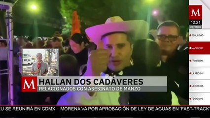 Hallan dos cadáveres ligados al asesinato de Carlos Manzo en Michoacán