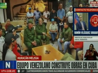 Min. Velásquez afirmó que otras 2 mil toneladas de ayuda humanitaria arribarán a Cuba próximamente