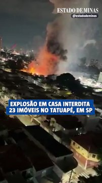 Explosão em casa interdita 23 imóveis no Tatuapé, em São Paulo