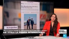 "Memorando que bendice ataques en el Caribe se basa en afirmaciones de Trump sobre cárteles": 'NYT'
