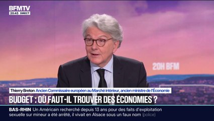 Budget: "Il faut qu'on apprenne à faire des coalitions", explique Thierry Breton, ancien ministre de l'Économie