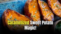 Oven Roasted Sweet Potato Halves