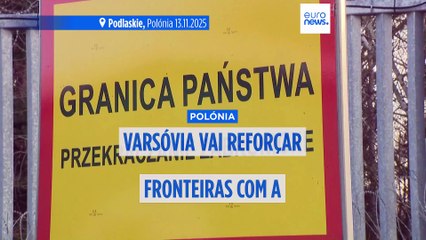 Polónia implementa novas medidas de segurança na fronteira com a Bielorrússia