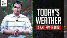 Today's Weather, 5 A.M. | Nov. 15, 2025