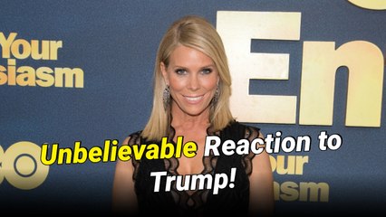 Cheryl Hines Claims She 'Broke Out Into Hives' After She Shook Hands With Donald Trump