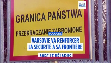 La Pologne renforce la sécurité à la frontière avec le Belarus