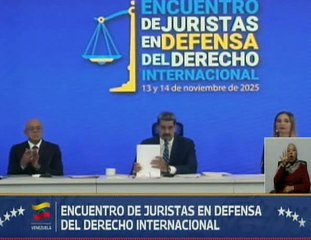 Presidente Maduro: 34 países junto a Venezuela levantando la bandera humana del derecho internacional