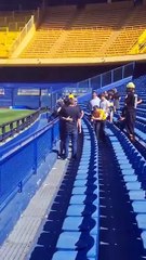 Noel Gallagher, de visita en la Bombonera