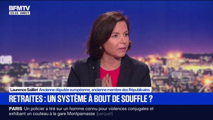 Retraites: "Tous les pays comprennent qu'il faut travailler plus longtemps, sauf la France", déclare Laurence Sailliet, ancienne membre des Républicains