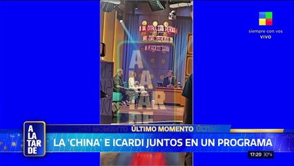 La foto de la inesperada presencia de Mauro Icardi en la nota de la China Suárez con Mario Pergolini