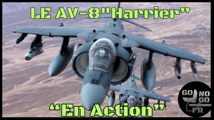 L' AV-8B Harrier en action