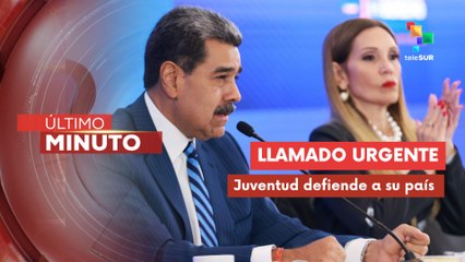 Maduro: "La juventud venezolana marchó por la paz del país"