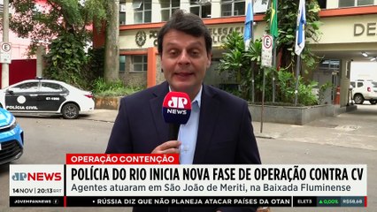 Polícia do Rio inicia nova fase de operação contra o Comando Vermelho