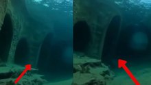 Video shows stunning tunnels deep beneath the sea