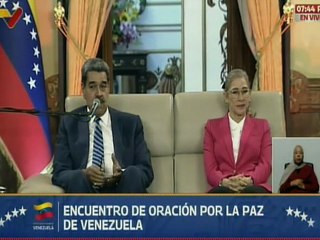 Presidente Maduro: El poder de Dios está con nosotros, Venezuela es un país bendecido