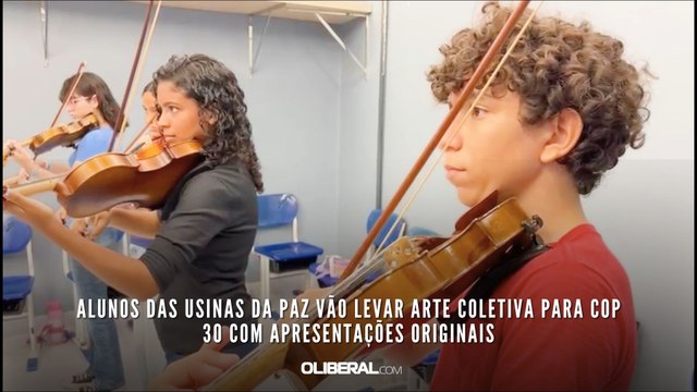 Alunos das Usinas da Paz vão levar arte coletiva para COP 30 com apresentações originais
