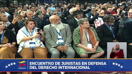 Presidente Nicolás Maduro clausura el Encuentro de Juristas en Defensa del Derecho Internacional