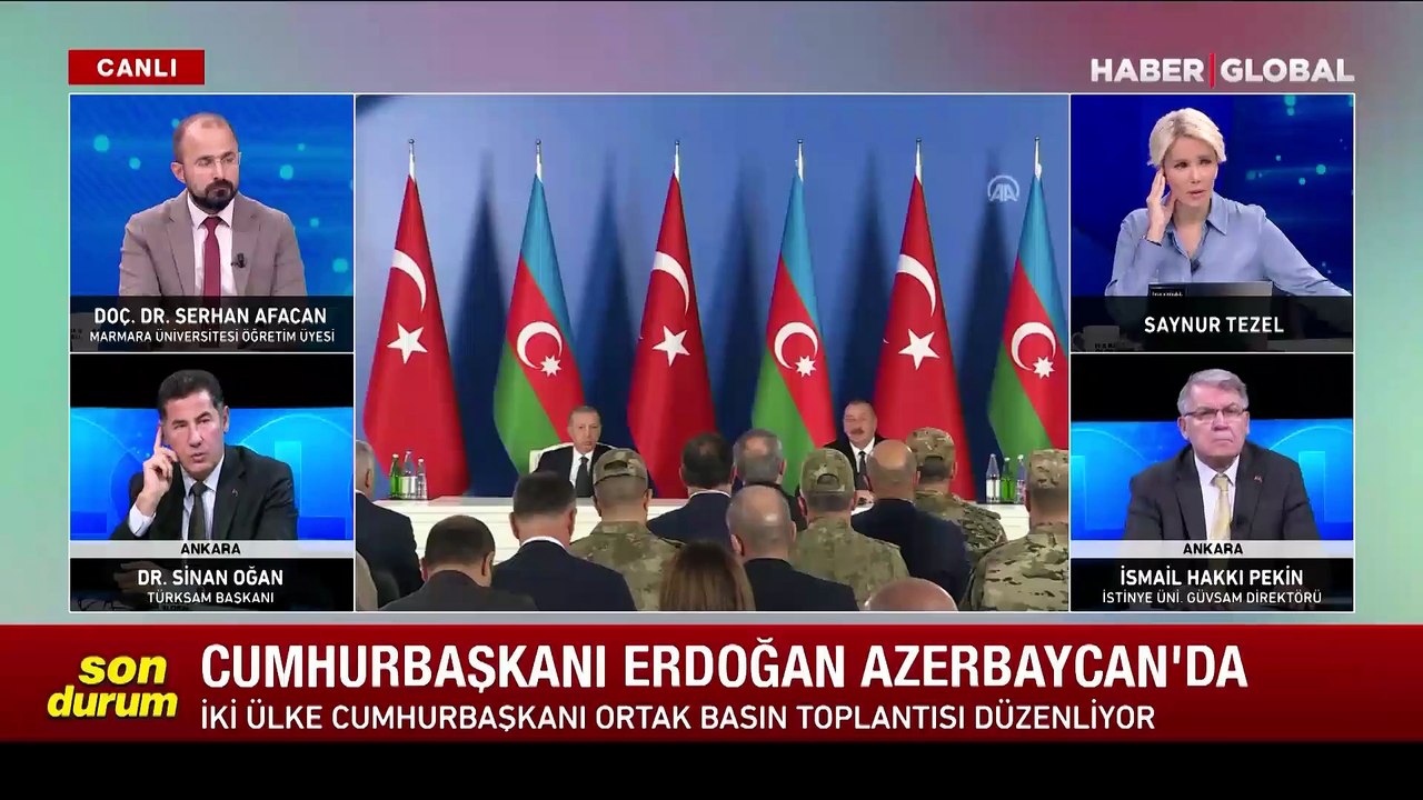 Erdoğan ve Aliyev'den güçlü mesaj: Yaşasın Azerbaycan, yaşasın Azerbaycan-Türkiye kardeşliği