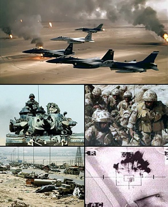 Operation Desert Storm to liberate Kuwait and eliminate Iraq's military capabilitie