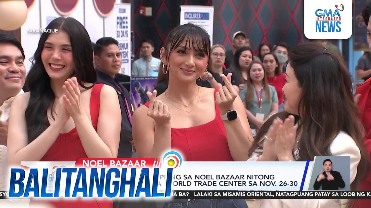 Early Christmas shopping sa Noel Bazaar nitong weekend, mauulit sa World Trade Center sa Nov. 26-30 | Balitanghali