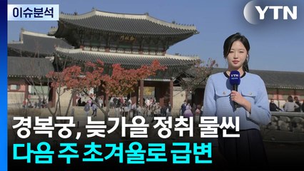 [날씨] 막바지 늦가을, 경복궁 찾은 시민들...다음 주 초겨울 추위 / YTN