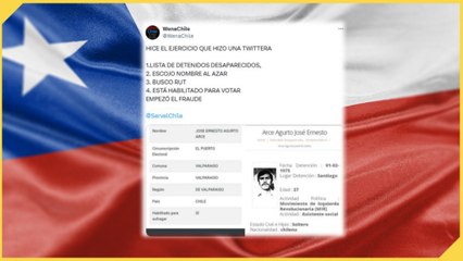 ¿Personas desaparecidas en la dictadura militar en Chile pueden votar en las presidenciales?
