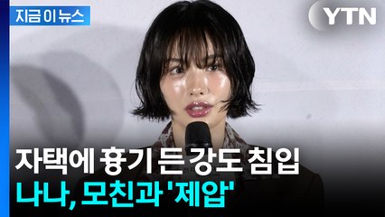 배우 나나 자택에 흉기 들고 침입...강도 행각 벌인 30대 검거 [지금이뉴스] / YTN