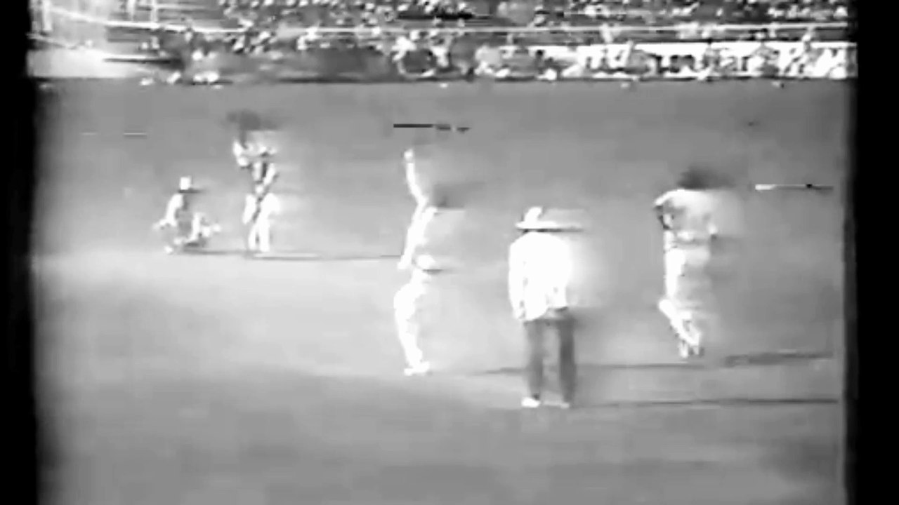 Imran Khan Run Out vs India 5th Test, Chennai, January 15 - 20, 1980