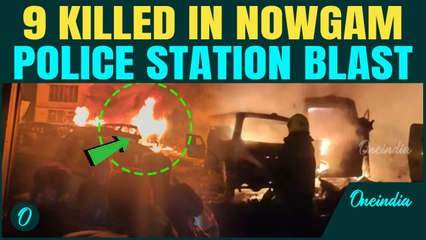 J&K Breaking: 9 Killed in Srinagar Nowgam Police HQ Massive Ammonium Nitrate Explosion