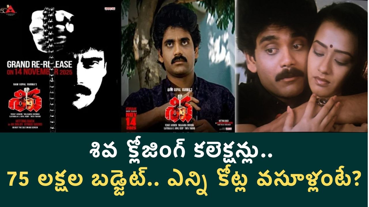 🔥 Shiva (1989) Re-Release Special | Budget, Box Office Records, Rare Facts | Nagarjuna | RGV