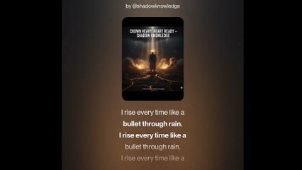 CROWN HEAVY, HEART READY – Shadow Knowledge (Official Music Audio)