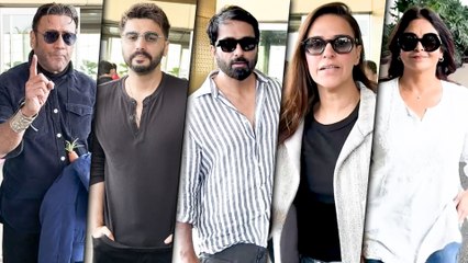 Bollywood Stars Jackie, Arjun Kapoor, Sonu Sood, Neha Dhupia & Shefali Shah Make Stylish Airport Appearances