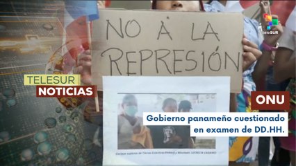Organizaciones sociales denuncian retrocesos en DD.HH. de los Panameños