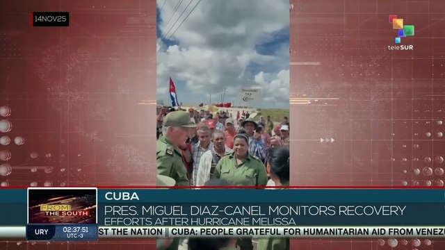 Cuba: President Miguel Díaz-Canel monitors recovery efforts after hurricane Melissa