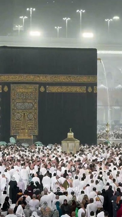Rain in Makkah