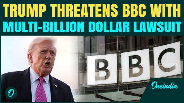 Trump’s Plan to CRUSH BBC with $5 Billion Lawsuit over Speech Edit SCANDAL| BBC Refuses Compensation