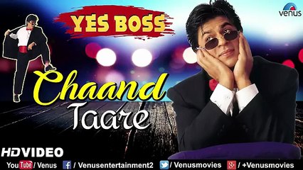 Chaand Tare /Yes Boss 1997/Abhijeet, Jatin-Lalit , Shah Rukh Khan , Juhi Chawla _