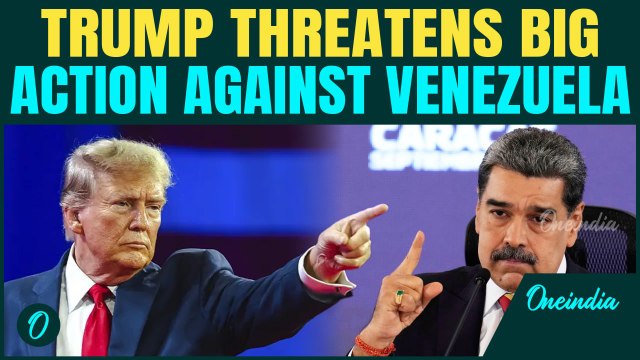 Trump WARNS Maduro| Threatens ALL-OUT War against Venezuela as U.S Launches Operation Southern Spear