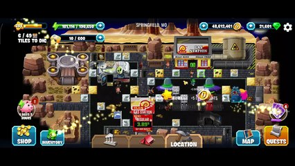 SPRINGFIELD, MO, Diggy's Adventure, HIGHWAY RUSH, Tasks of the Story only.